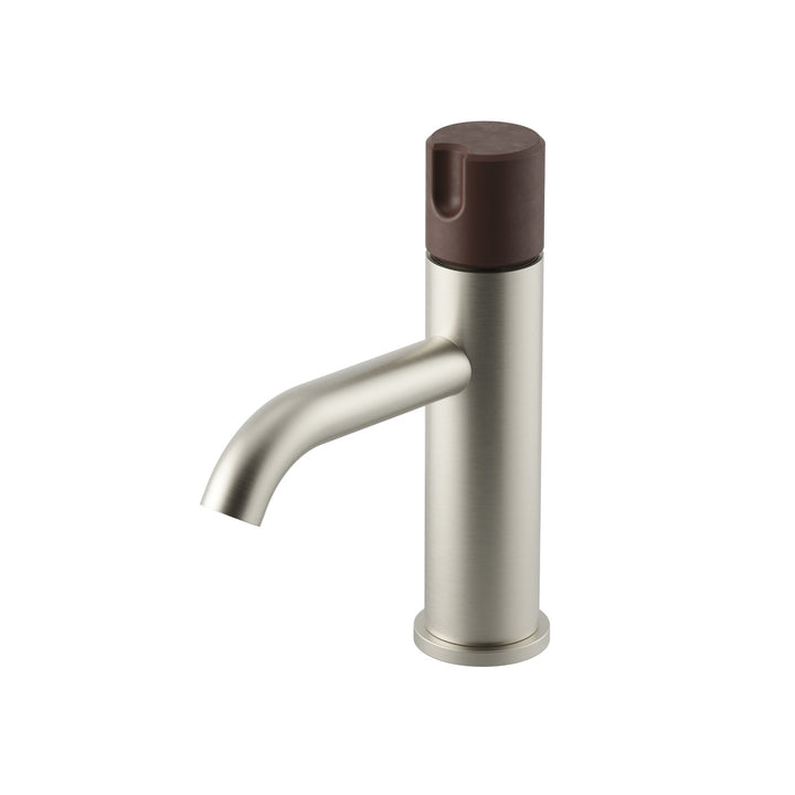 Meir X Nood Co. Alchemy Progressive Basin Mixer - Brushed Nickel Slate