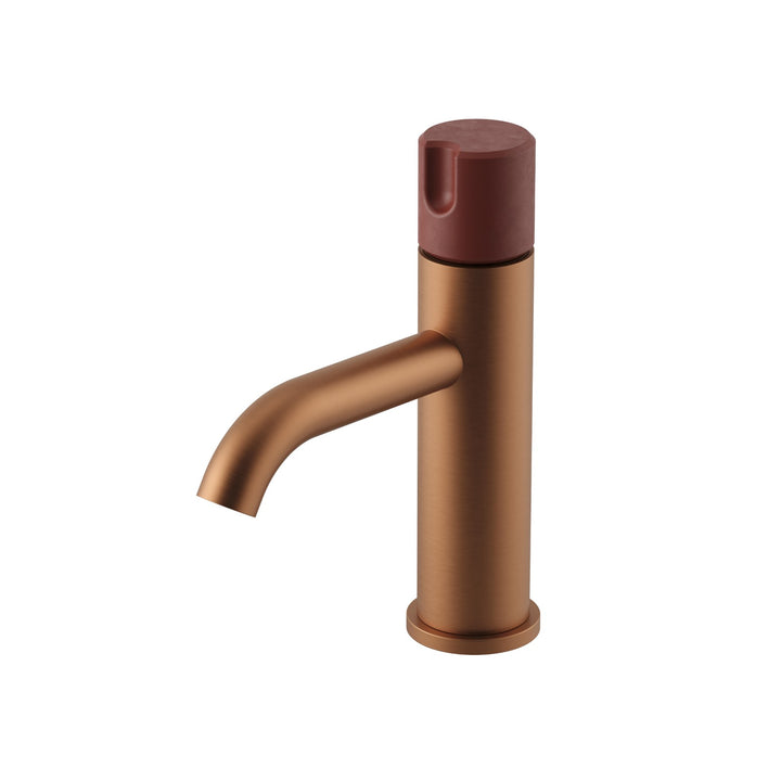 Meir X Nood Co. Alchemy Progressive Basin Mixer - Lustre Bronze Clay