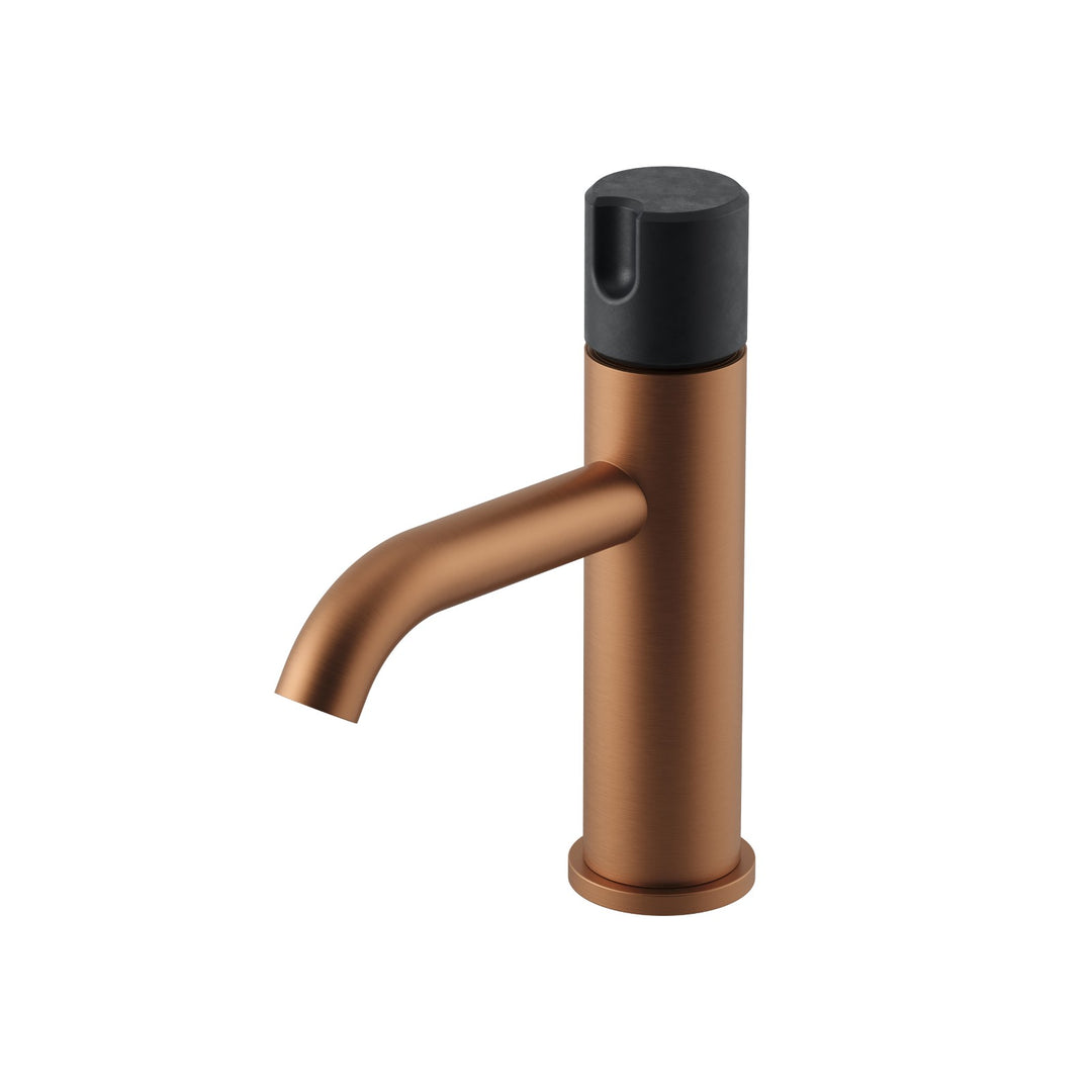 Meir X Nood Co. Alchemy Progressive Basin Mixer - Lustre Bronze Storm
