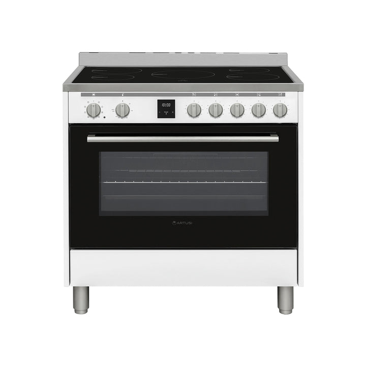 Artusi 90cm Freestanding Stainless Steel Induction Oven AFI902X - Design 10