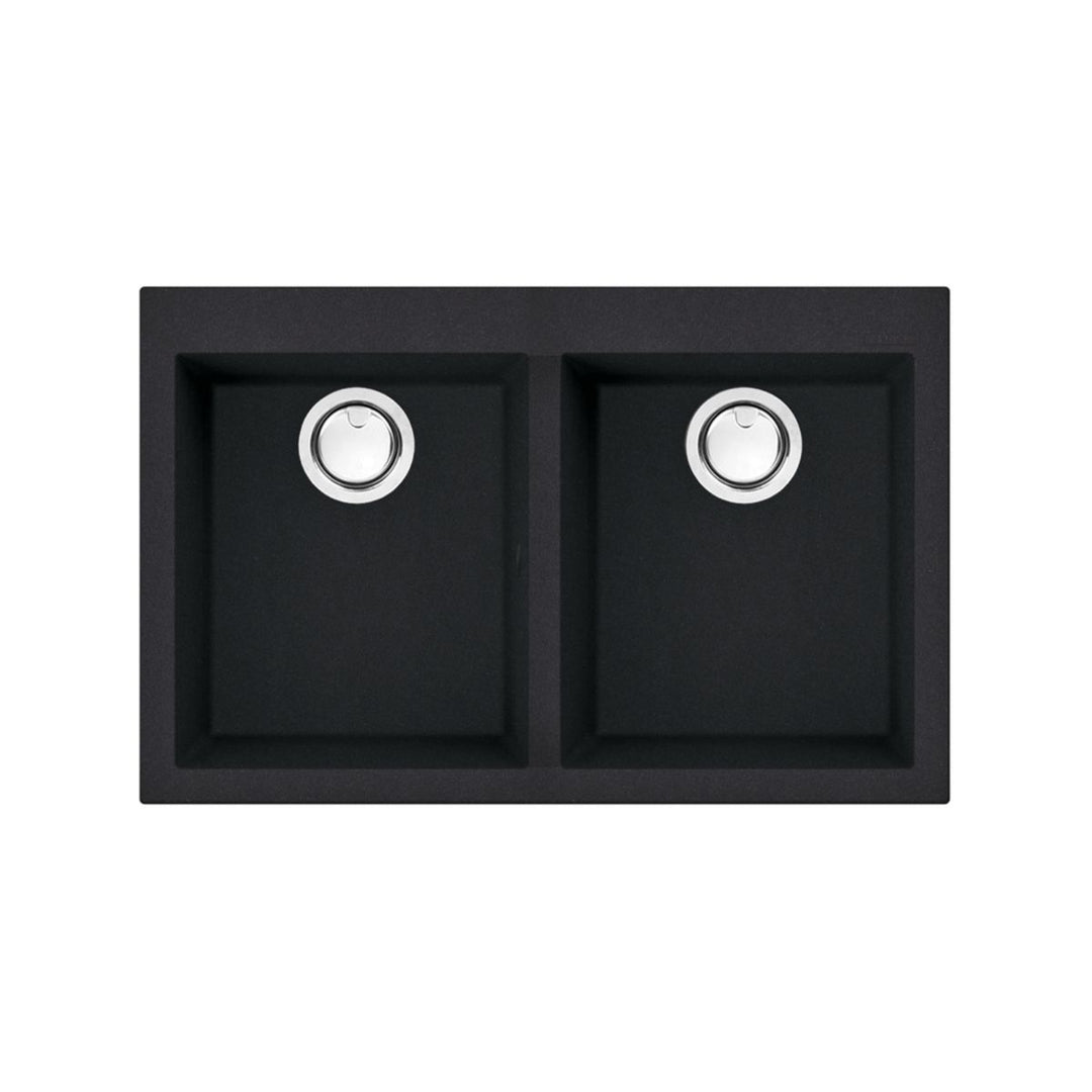 Artusi Granitek Double Bowl Sink NTH 790 x 500mm