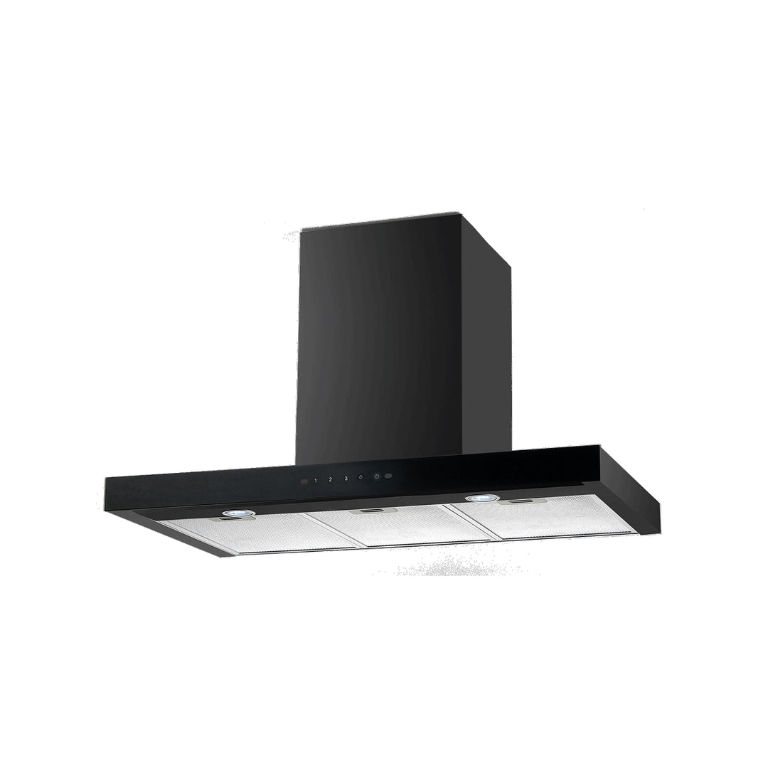 Artusi 90cm 'T' Shape Slim Rangehood ATH901MB - Design 10