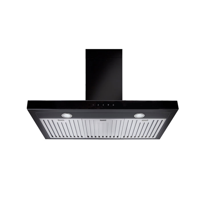 Artusi 90cm 'T' Shape Slim Rangehood ATH901MB - Design 10
