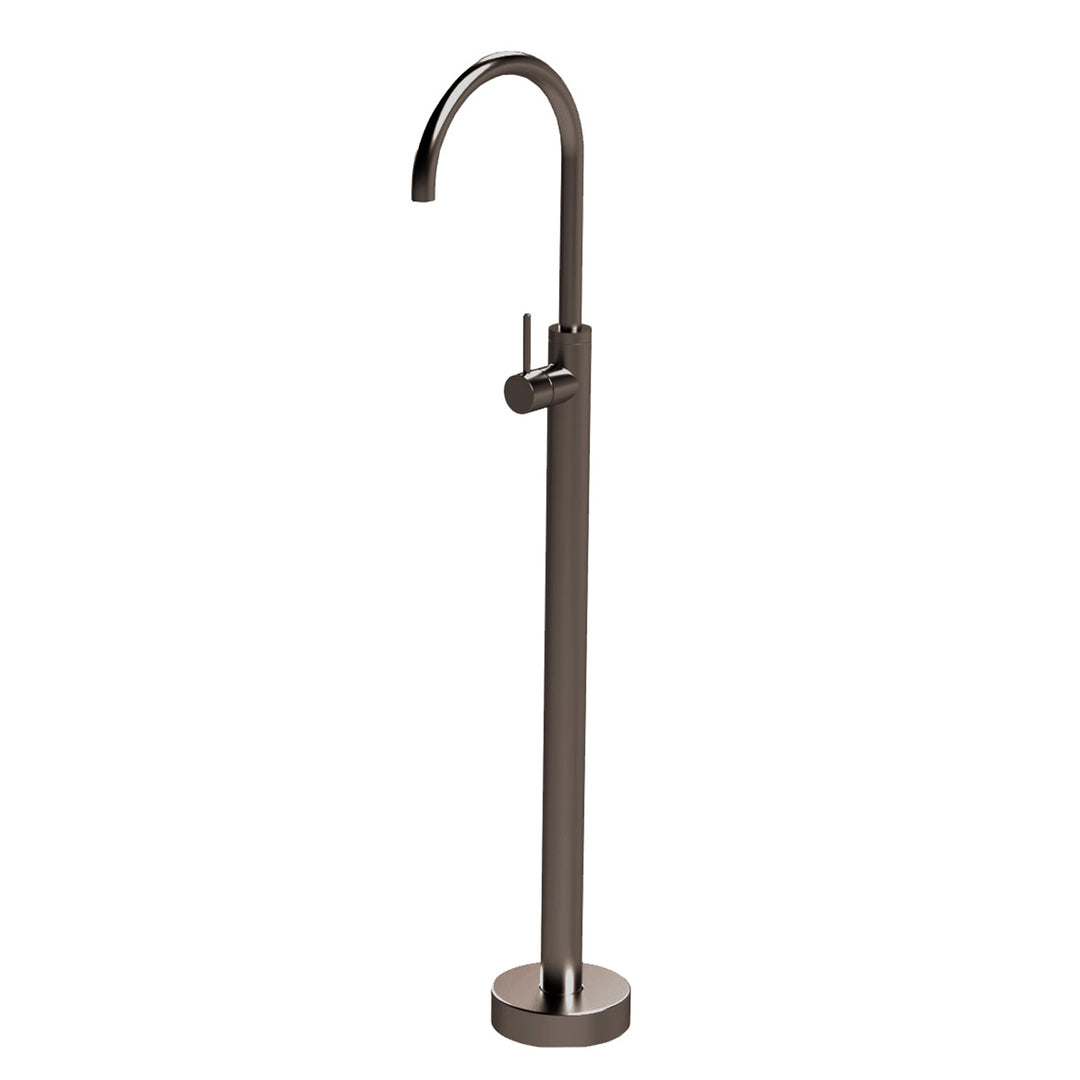 Axus Pin Free Standing Bath Mixer Dark Bronze