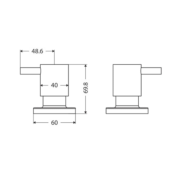Fienza Isabella Wall Top Assembly Lead Free