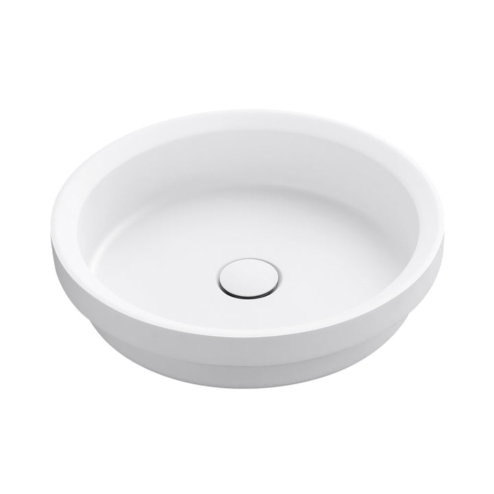 Bella Vista Calypsa Semi Inset Basin Overflow 430 x 430mm