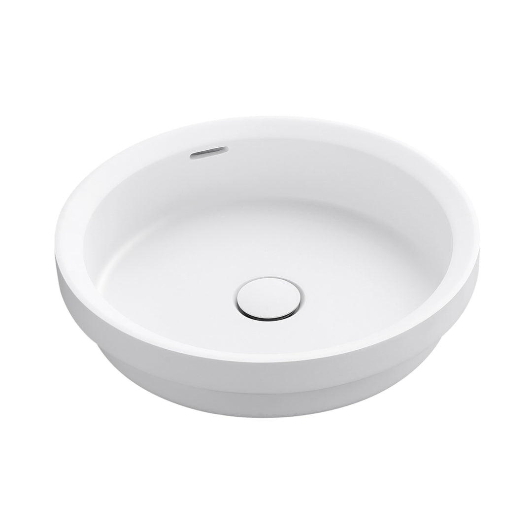 Bella Vista Calypsa Semi Inset Basin Overflow 430 x 430mm