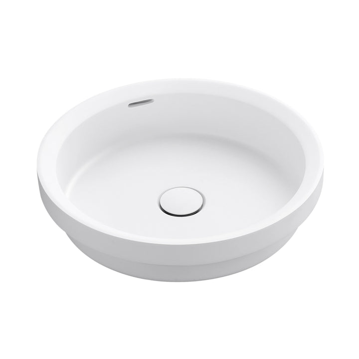 Bella Vista Calypsa Semi Inset Basin Overflow 430 x 430mm