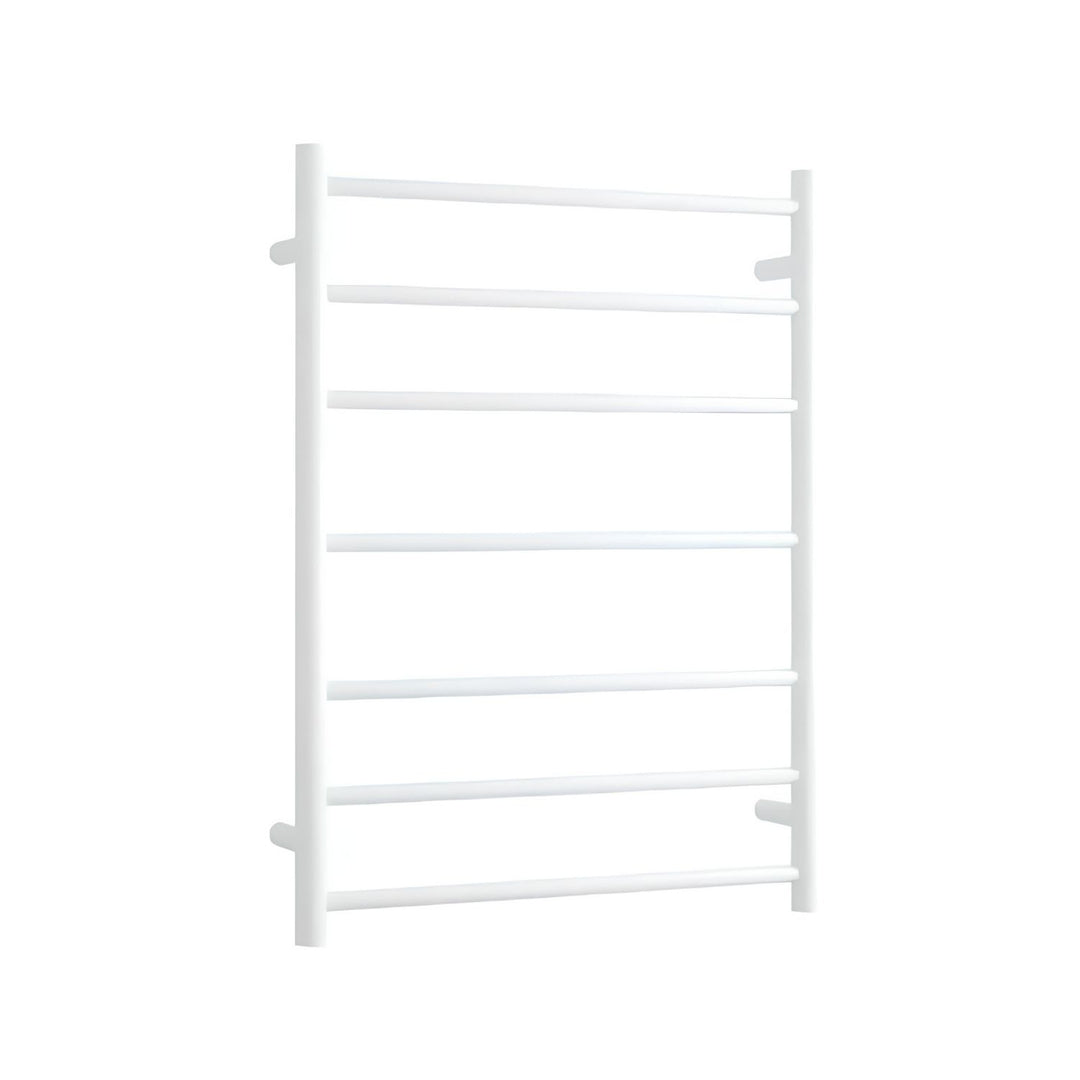 Thermorail Straight Round 7 Bar Heated Towel Ladder 600mm x 800mm