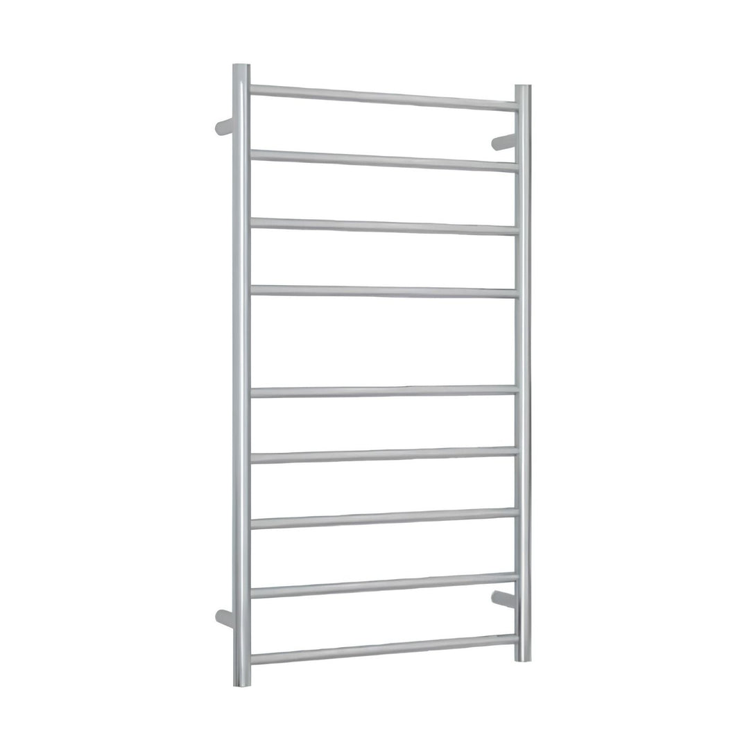 Thermorail Straight Round 9 Bar Heated Towel Ladder 600mm x 1080mm