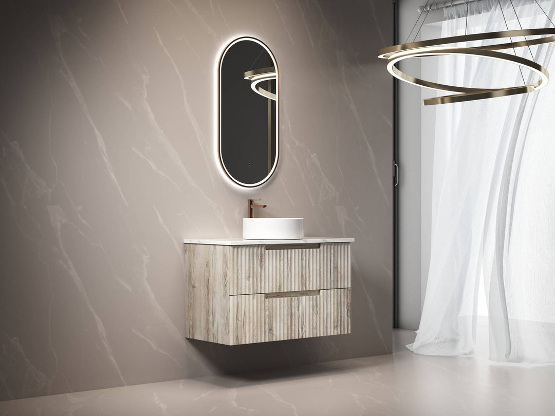 Aulic Beau Monde Oblong LED Mirror 453 x 903mm