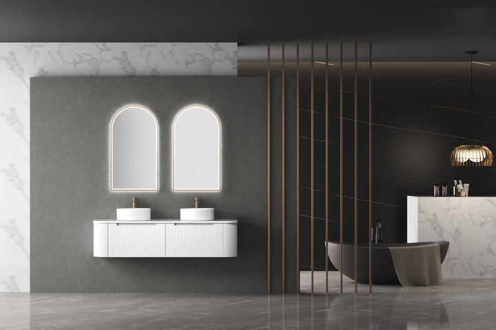 Aulic Beau Monde Oblong LED Mirror 453 x 903mm