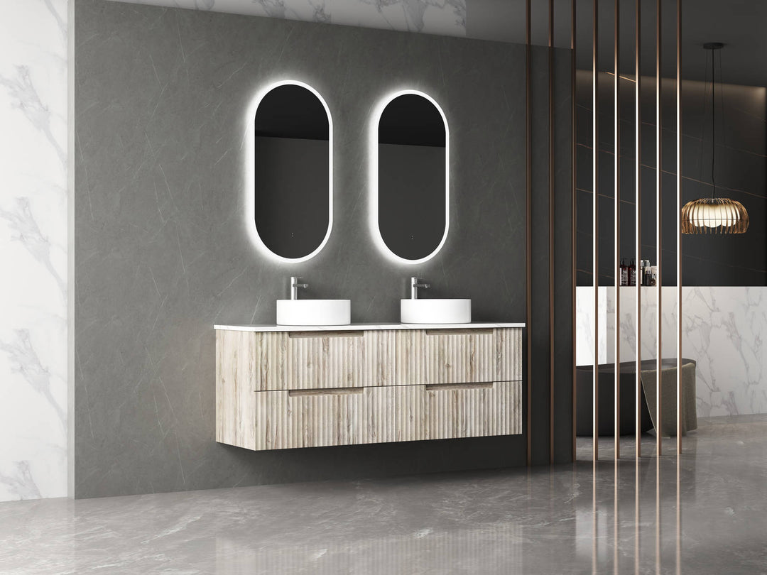 Aulic Beau Monde Oblong LED Mirror 453 x 903mm
