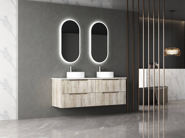 Aulic Beau Monde Oblong LED Mirror 453 x 903mm