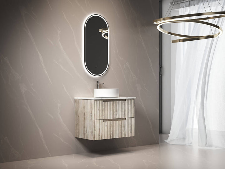 Aulic Beau Monde Oblong LED Mirror 453 x 903mm