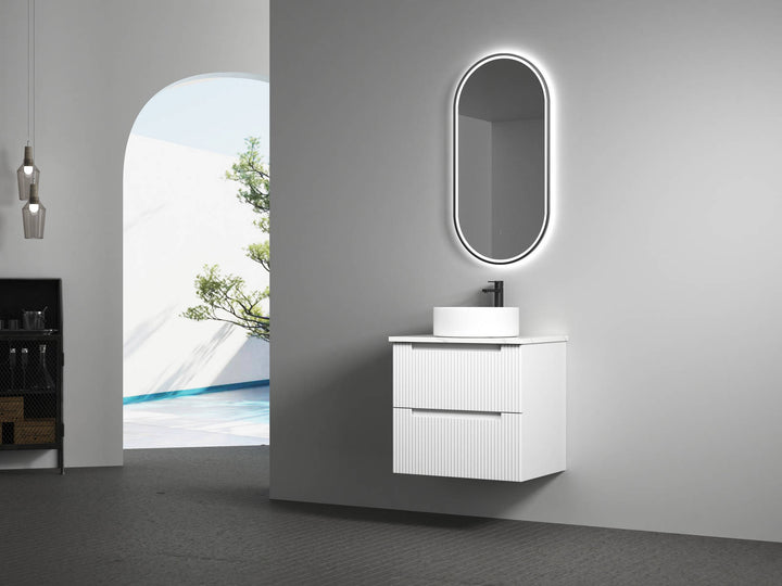Aulic Beau Monde Oblong LED Mirror 453 x 903mm