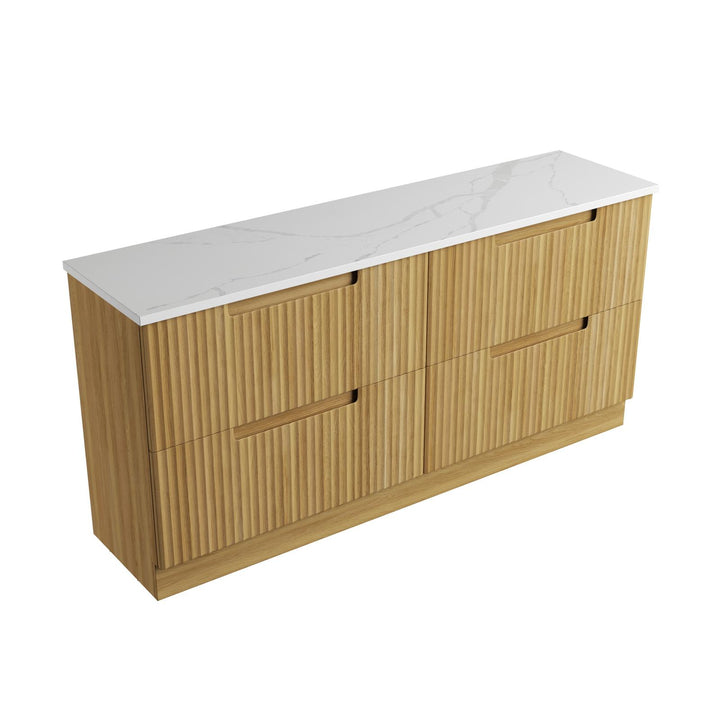 Aulic Lovina Floor Standing Double Vanity - 1800mm - Design 10