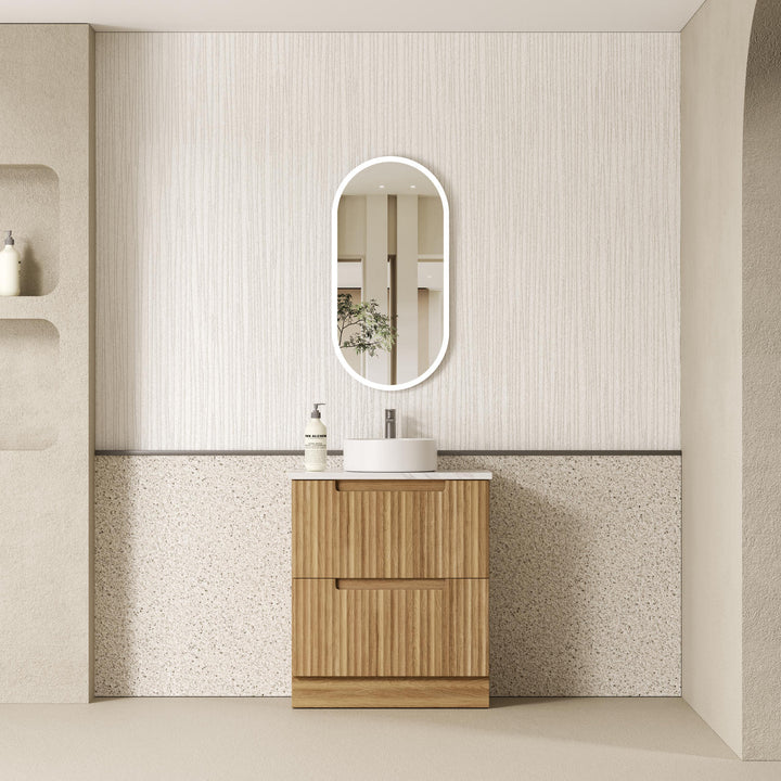 Aulic Lovina Floor Standing Vanity - 750mm - Design 10