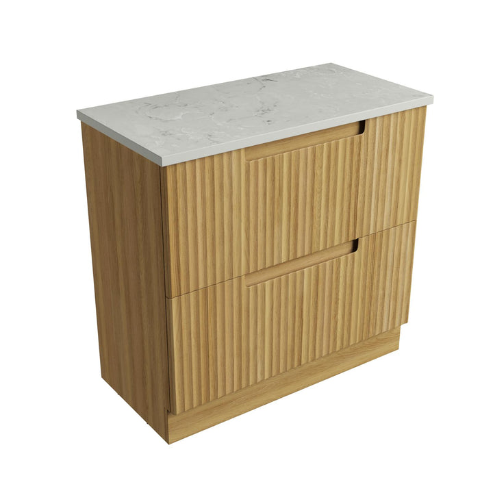 Aulic Lovina Floor Standing Vanity - 900mm - Design 10