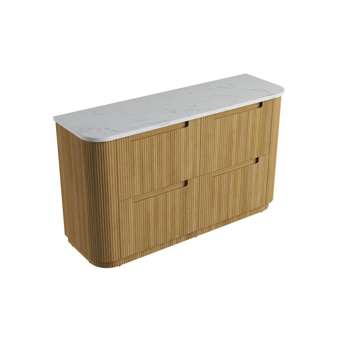 Aulic Varcelli Floor Standing Double Vanity - 1500mm - Design 10