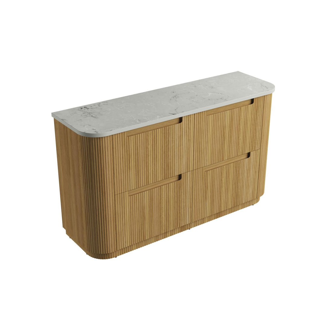 Aulic Varcelli Floor Standing Double Vanity - 1500mm - Design 10