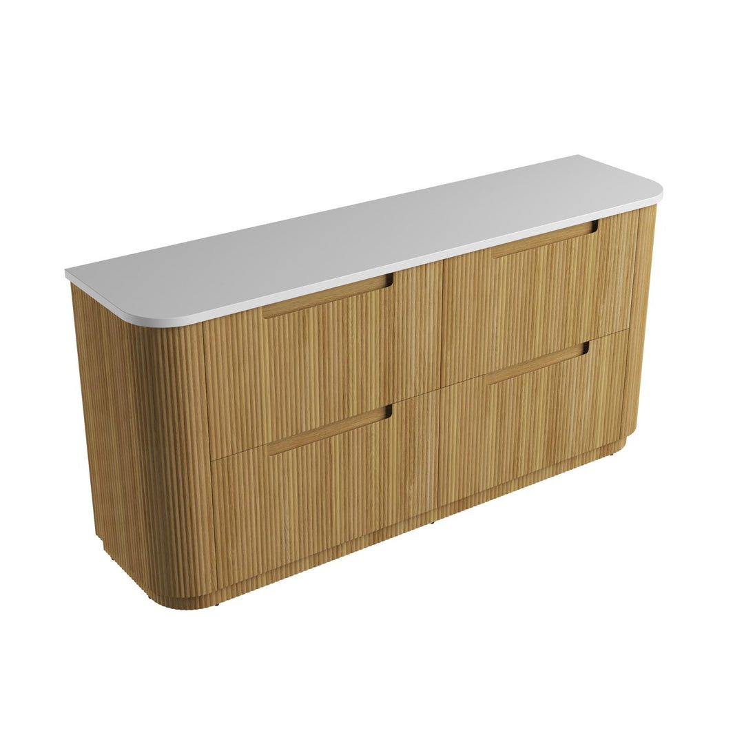 Aulic Varcelli Floor Standing Double Vanity - 1800mm - Design 10