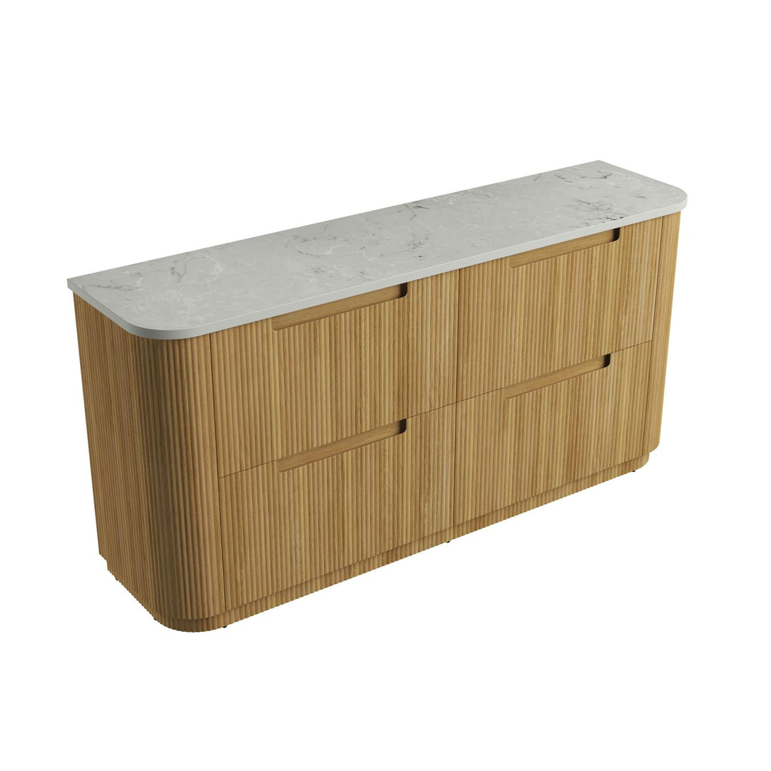 Aulic Varcelli Floor Standing Double Vanity - 1800mm - Design 10