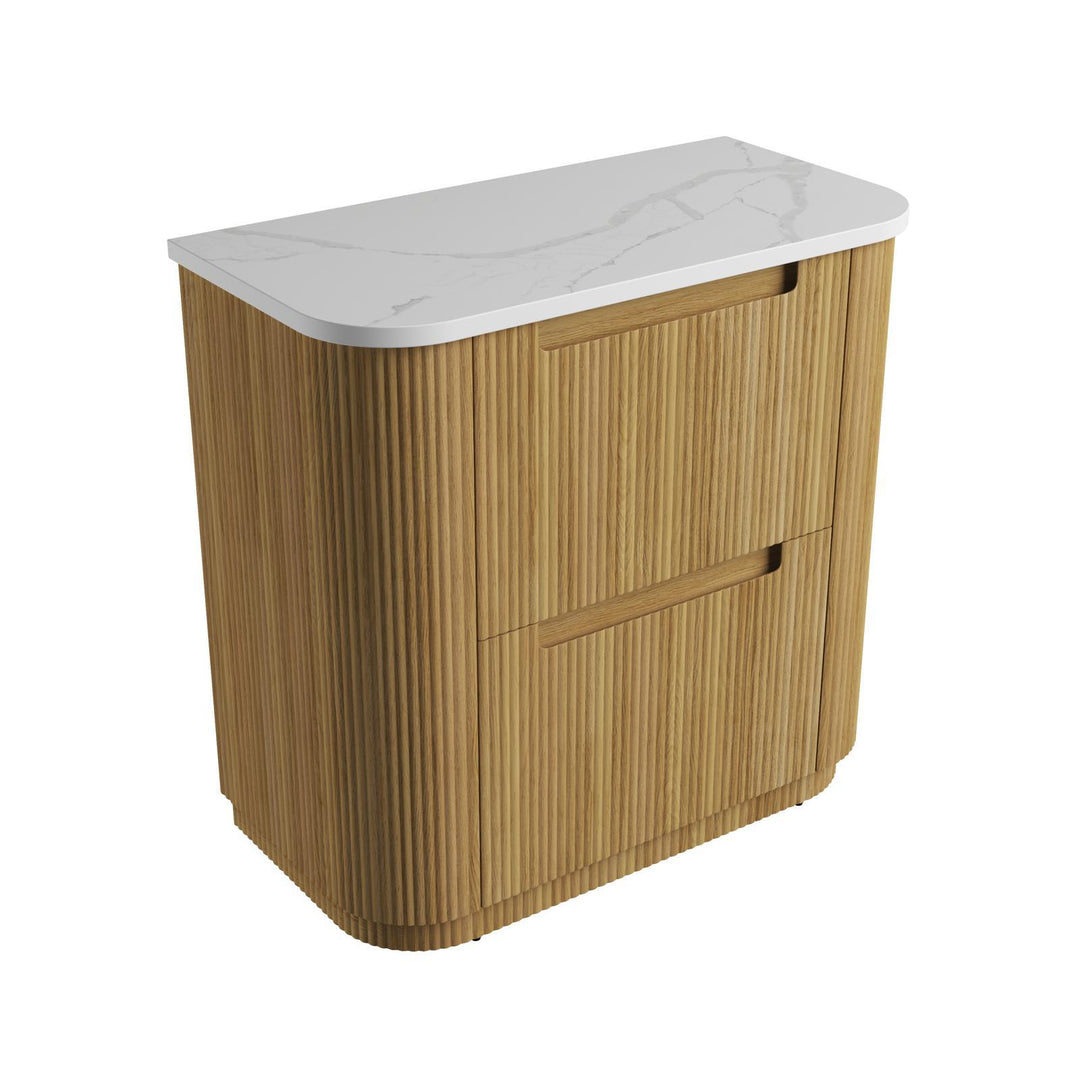 Aulic Varcelli Floor Standing Vanity - 900mm - Design 10