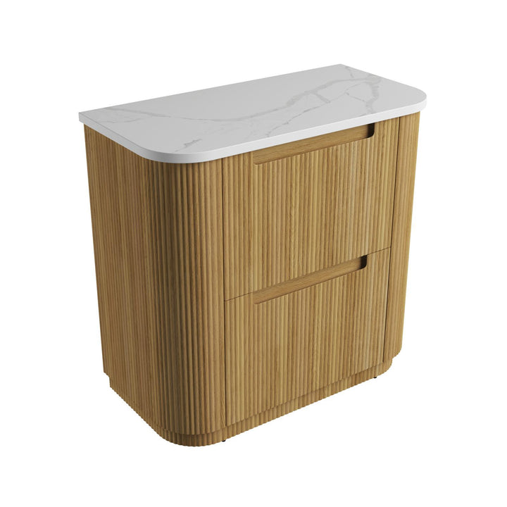 Aulic Varcelli Floor Standing Vanity - 900mm - Design 10