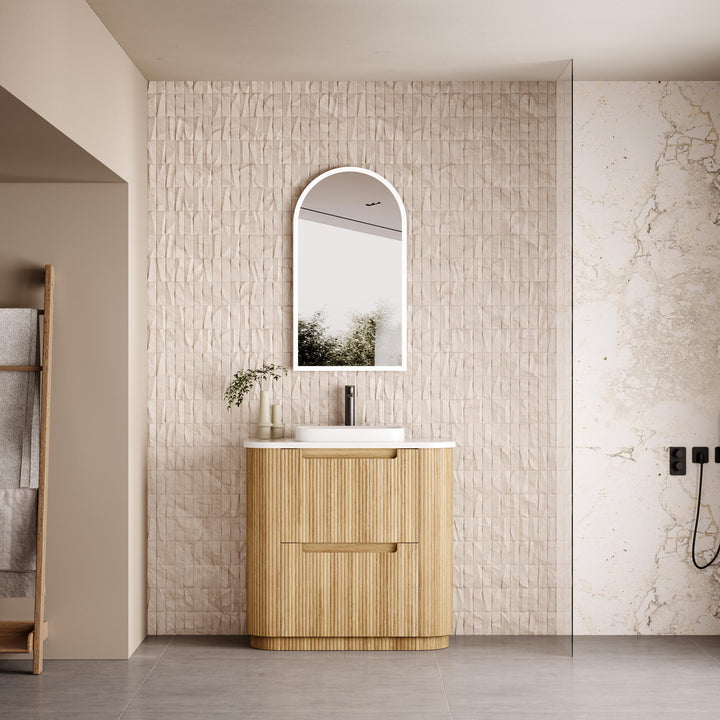 Aulic Varcelli Floor Standing Vanity - 900mm - Design 10