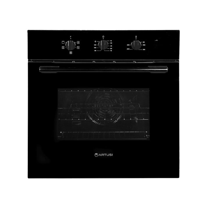 Artusi 60cm Built-In Electric Oven Black CAO605B - Design 10