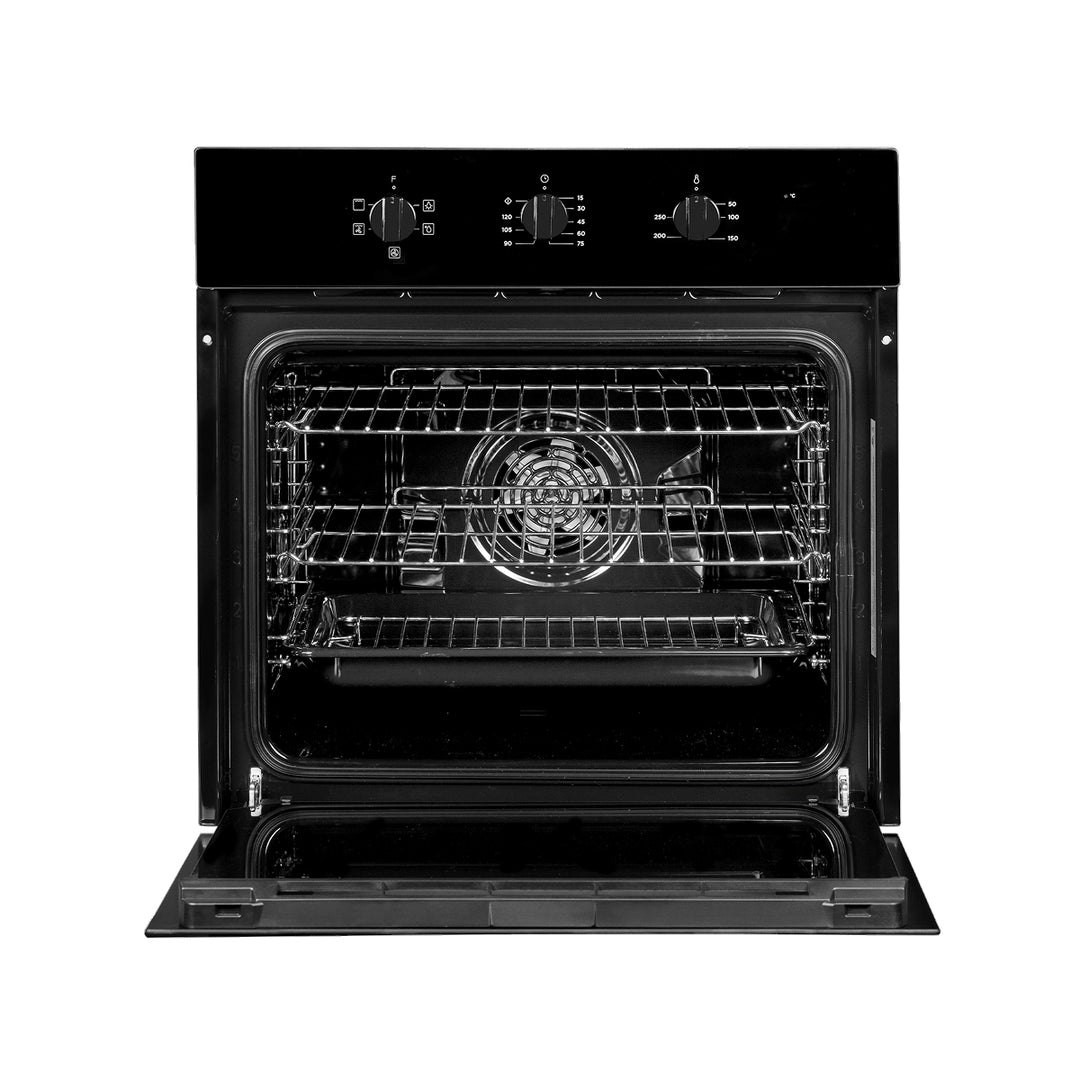 Artusi 60cm Built-In Electric Oven Black CAO605B - Design 10