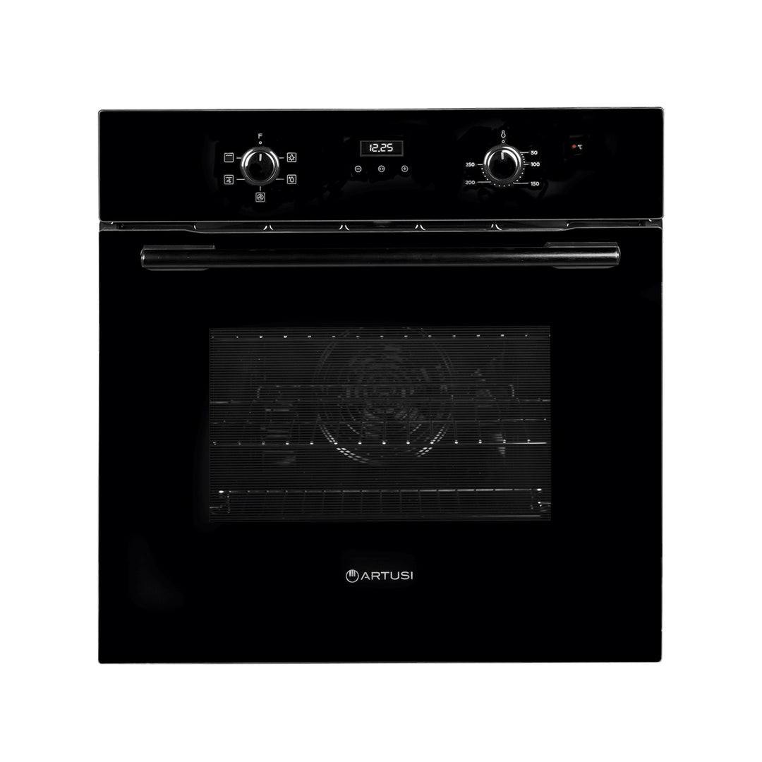 Artusi 60cm Built-In Oven Black CAO615B - Design 10
