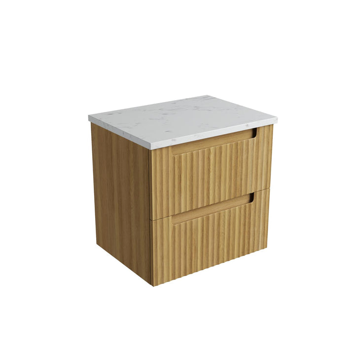 Aulic Lovina Tier Wall Hung Vanity - 600mm - Design 10