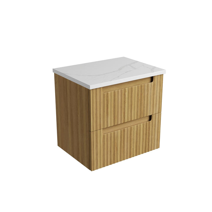 Aulic Lovina Tier Wall Hung Vanity - 600mm - Design 10