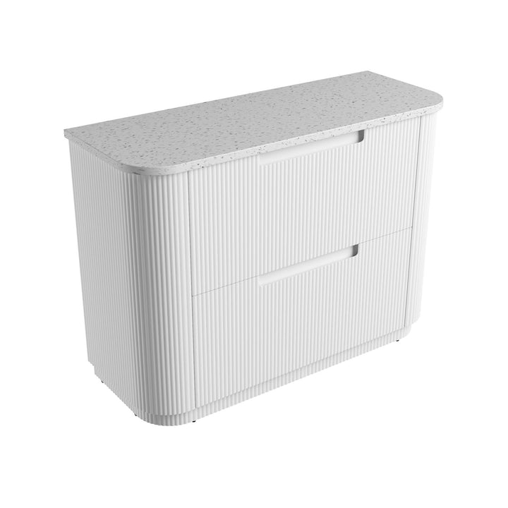 Aulic Curva Floor Standing Vanity - 1200mm - Design 10