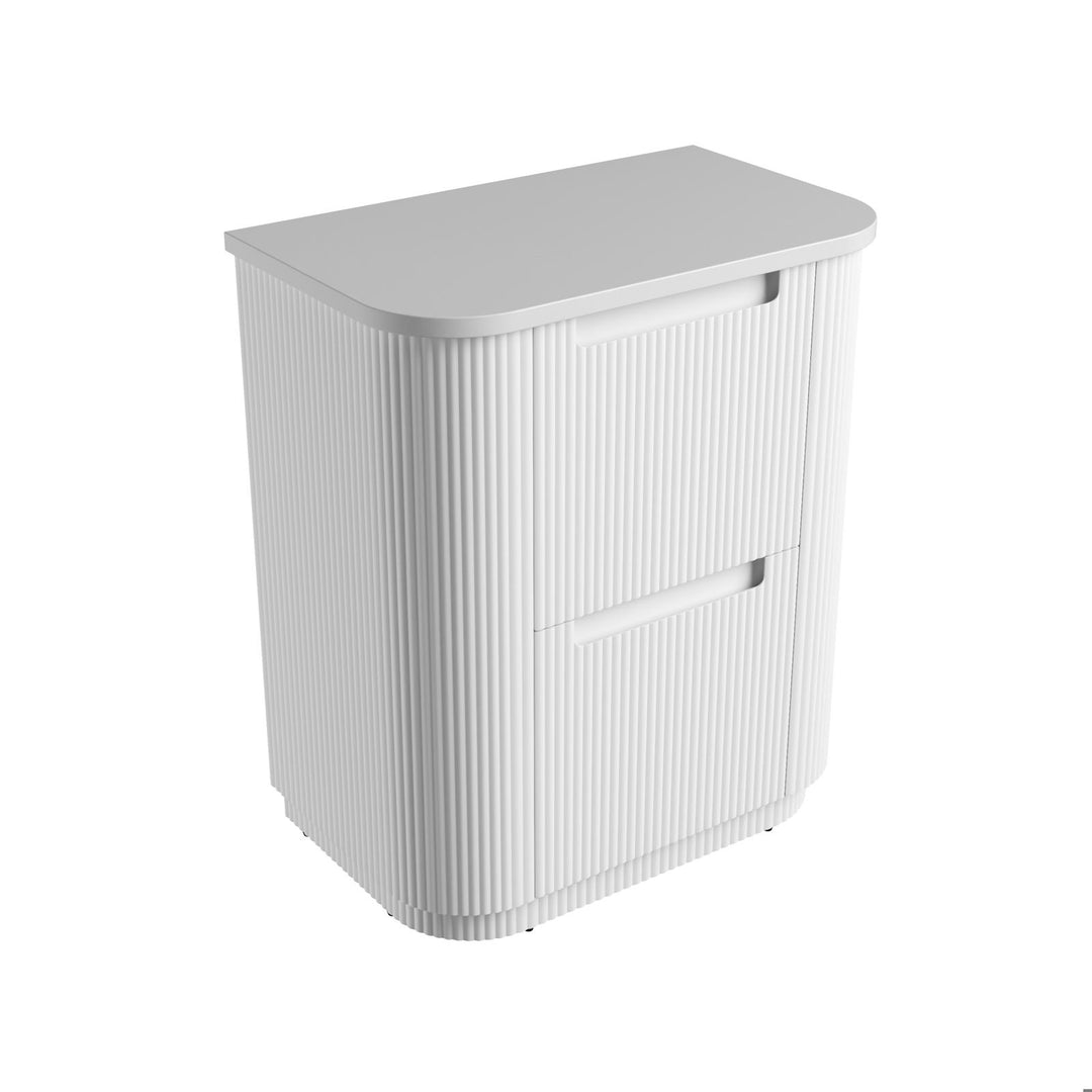 Aulic Curva Floor Standing Vanity - 750mm - Design 10