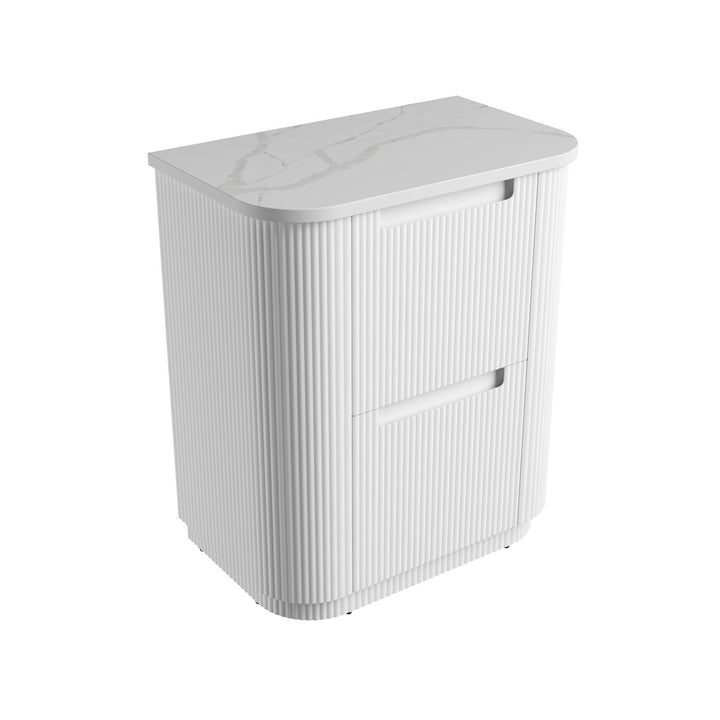 Aulic Curva Floor Standing Vanity - 750mm - Design 10