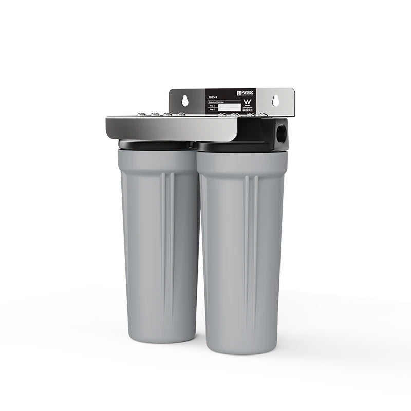 Puretec CD13-3 Twin  Whole House Filtration System - Design 10