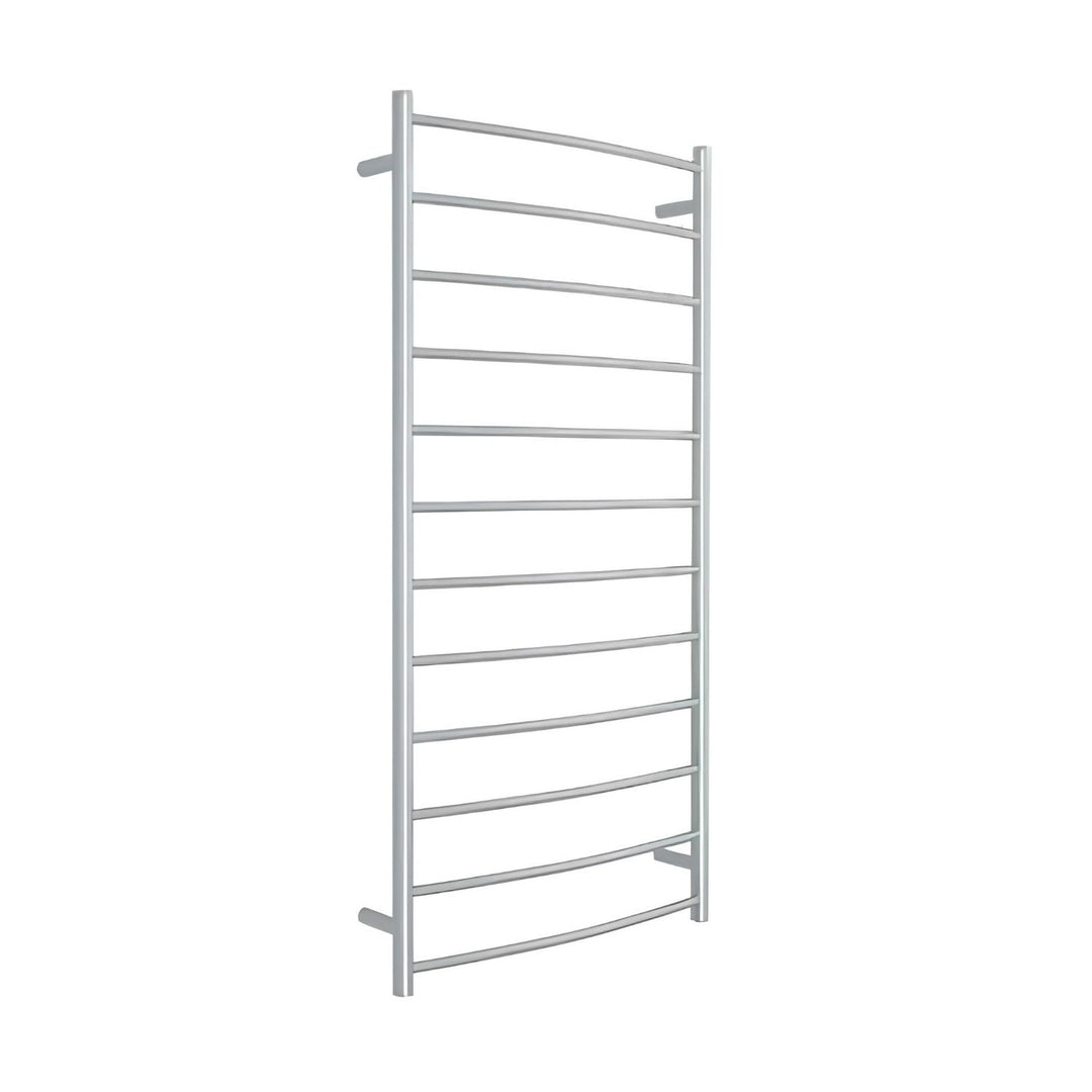 Thermorail Curved Round 12 Bar Heated Towel Ladder 700mm x 1400mm