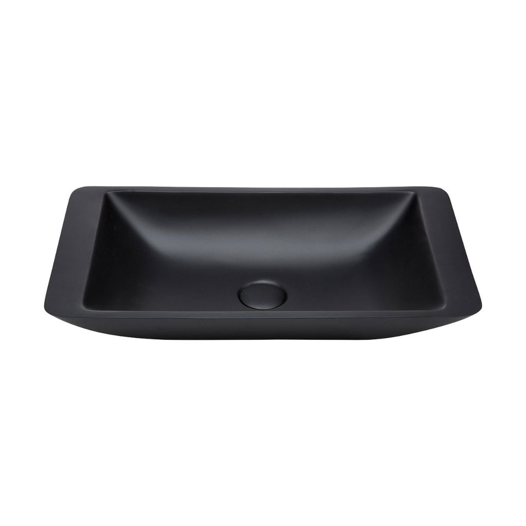 Fienza Classique Above Counter Cast Stone Basins 600mm x 345mm