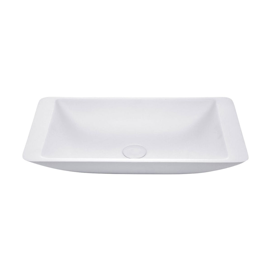 Fienza Classique Above Counter Cast Stone Basins 600mm x 345mm