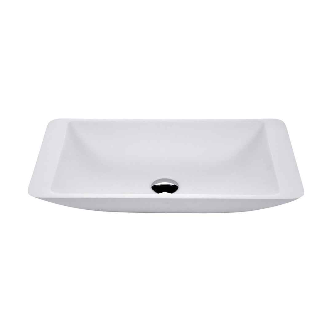 Fienza Classique Above Counter Cast Stone Basins 600mm x 345mm