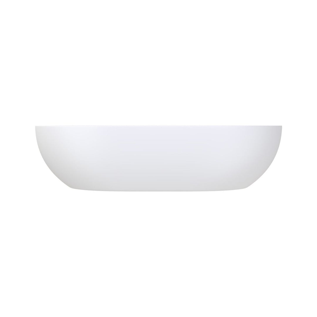 Fienza Nero Cast Above Counter Stone Basin 580mm x 380mm