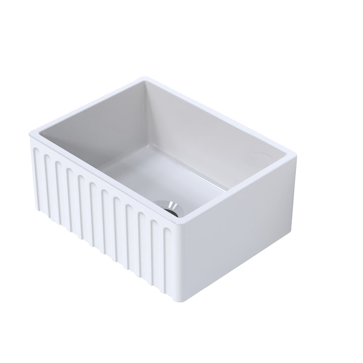 Turner Hastings Cove 60 Fireclay Butler Sink - Design 10