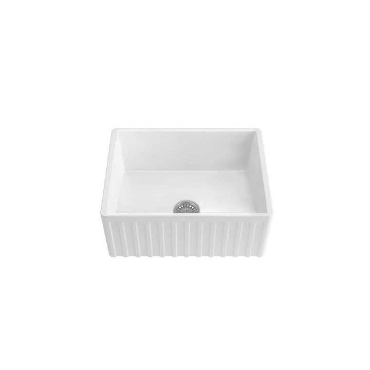 Turner Hastings Cove 60 Fireclay Butler Sink - Design 10
