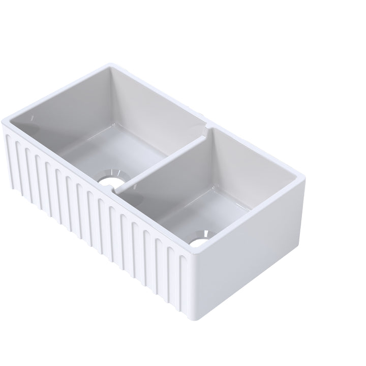 Turner Hastings Cove 85 Fireclay Butler Sink - Design 10