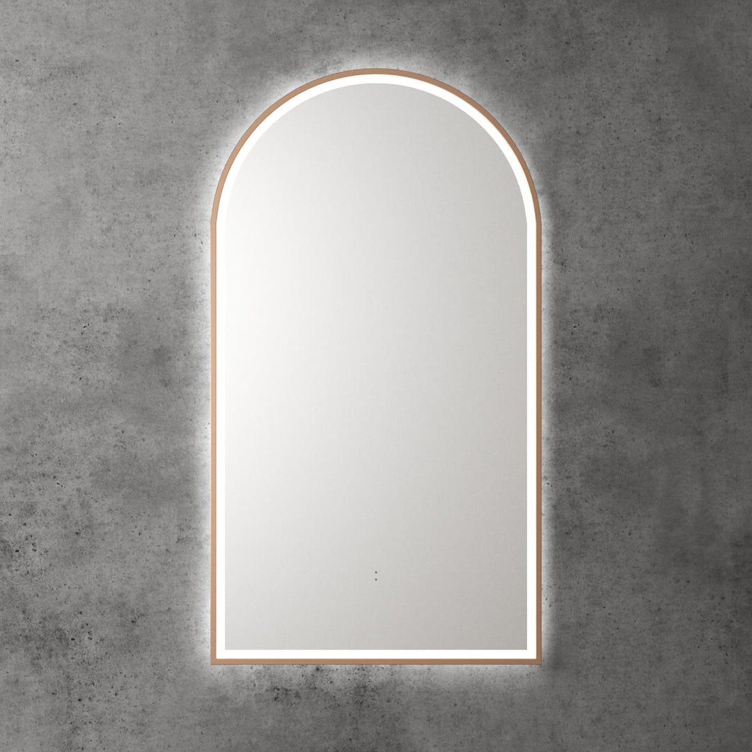 Aulic Canterbury Arch LED Mirror 503 x 903mm