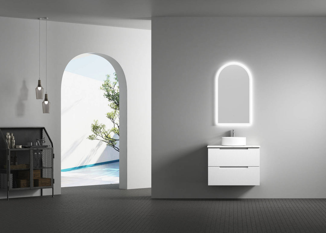Aulic Canterbury Arch LED Mirror 503 x 903mm