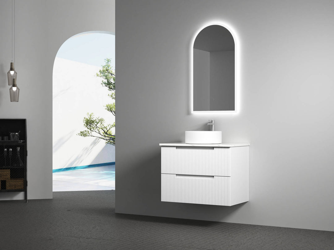 Aulic Canterbury Arch LED Mirror 503 x 903mm